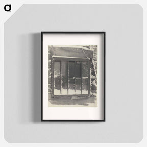 アートポスター-Window: Wood, Glass, Snow - アルフレッド スティーグリッツ Poster.