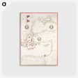 2-100_Antique-Maps_postcard