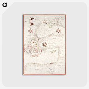 2-100_Antique-Maps_postcard