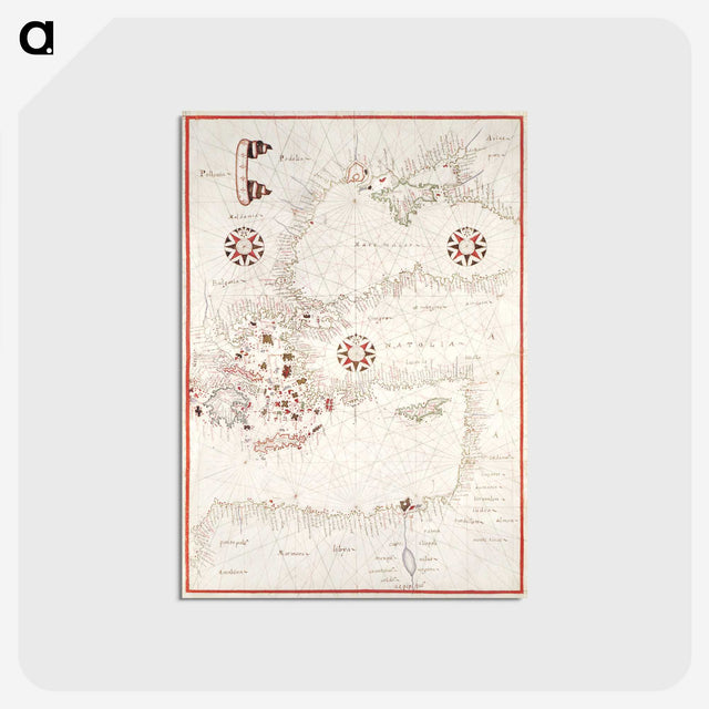 2-100_Antique-Maps_postcard