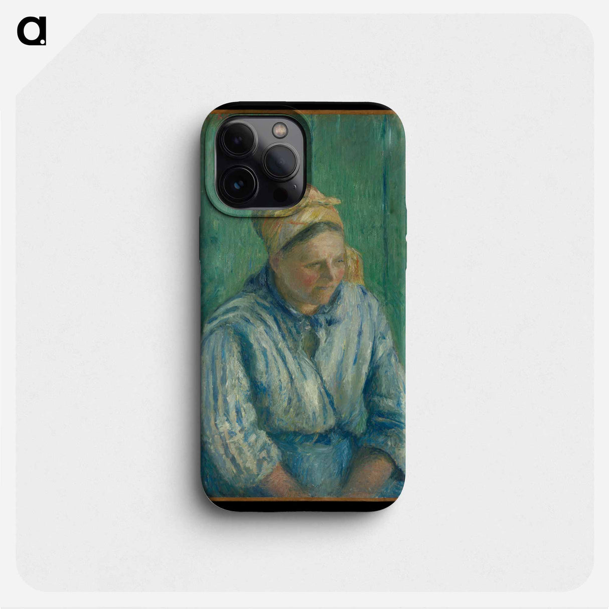 Washerwoman, Study - カミーユ ピサロ Phone Case.