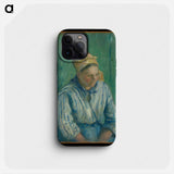 Washerwoman, Study - Camille Pissarro Phone Case.