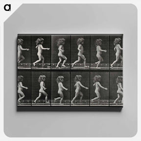 アートパネル-Running Girl
 - エドワード マイブリッジ Canvas.