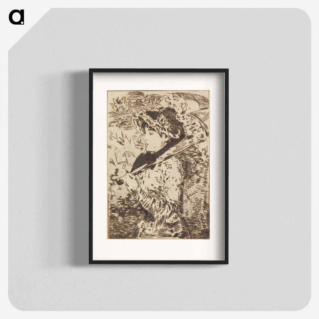 Jeanne - エドゥアール マネ Poster.