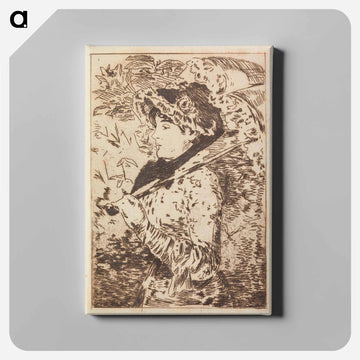 Jeanne - エドゥアール マネ Canvas.