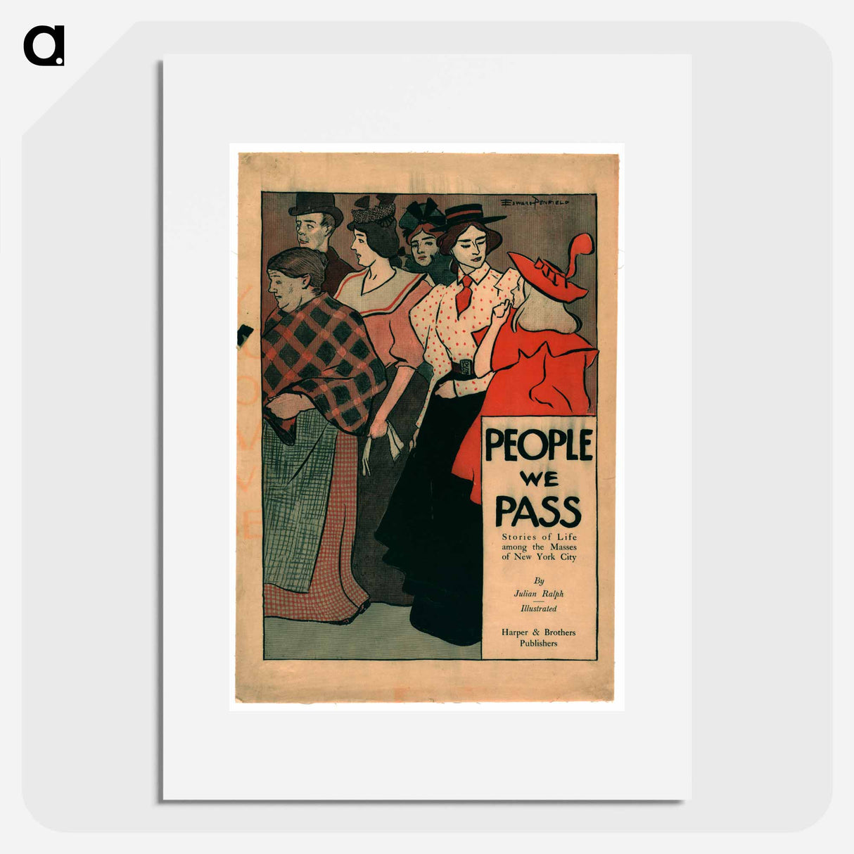 People we pass - エドワード ペンフィールド Poster.