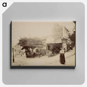 アートパネル-Montmartre
 - ウジェーヌ アジェ Canvas.