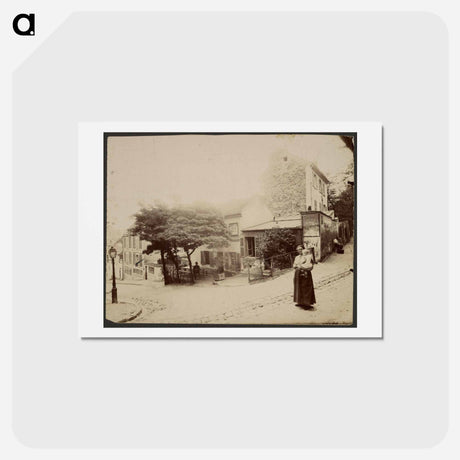アートポストカード-Montmartre
 - ウジェーヌ アジェ Postcard.