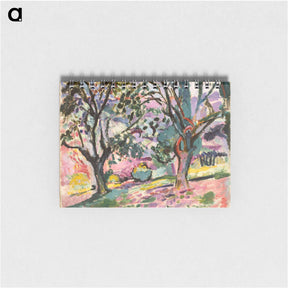 アートメモ帳-Olive Trees at Collioure - アンリ マティス Memo.