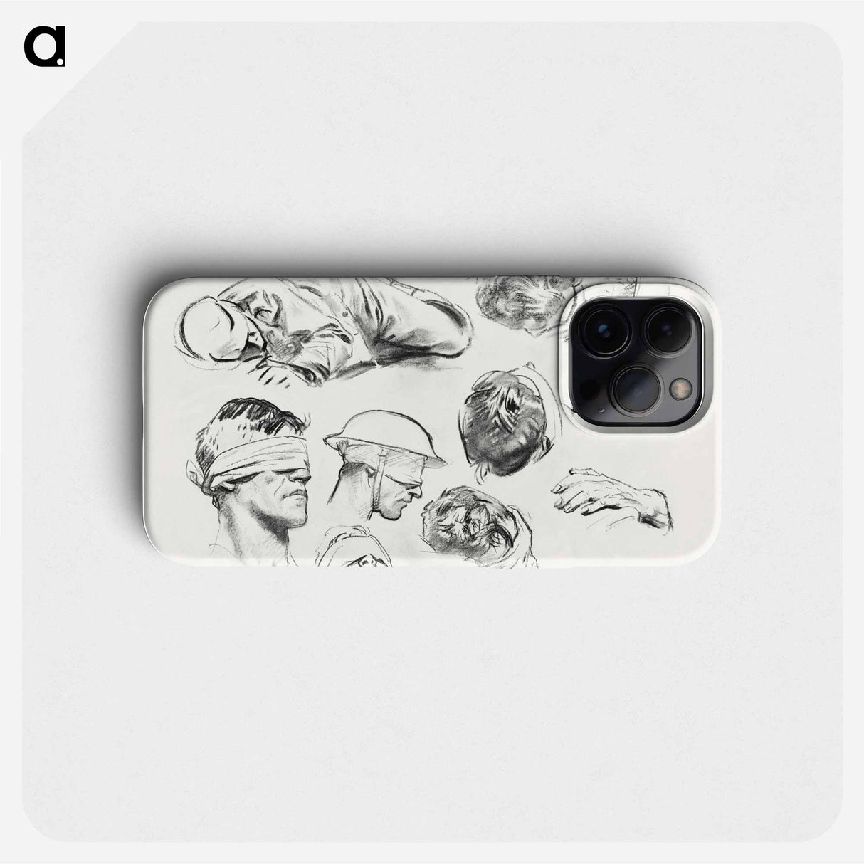 Studies for "Gassed" by John Singer Sargent - ジョン シンガー サージェント Phone Case.