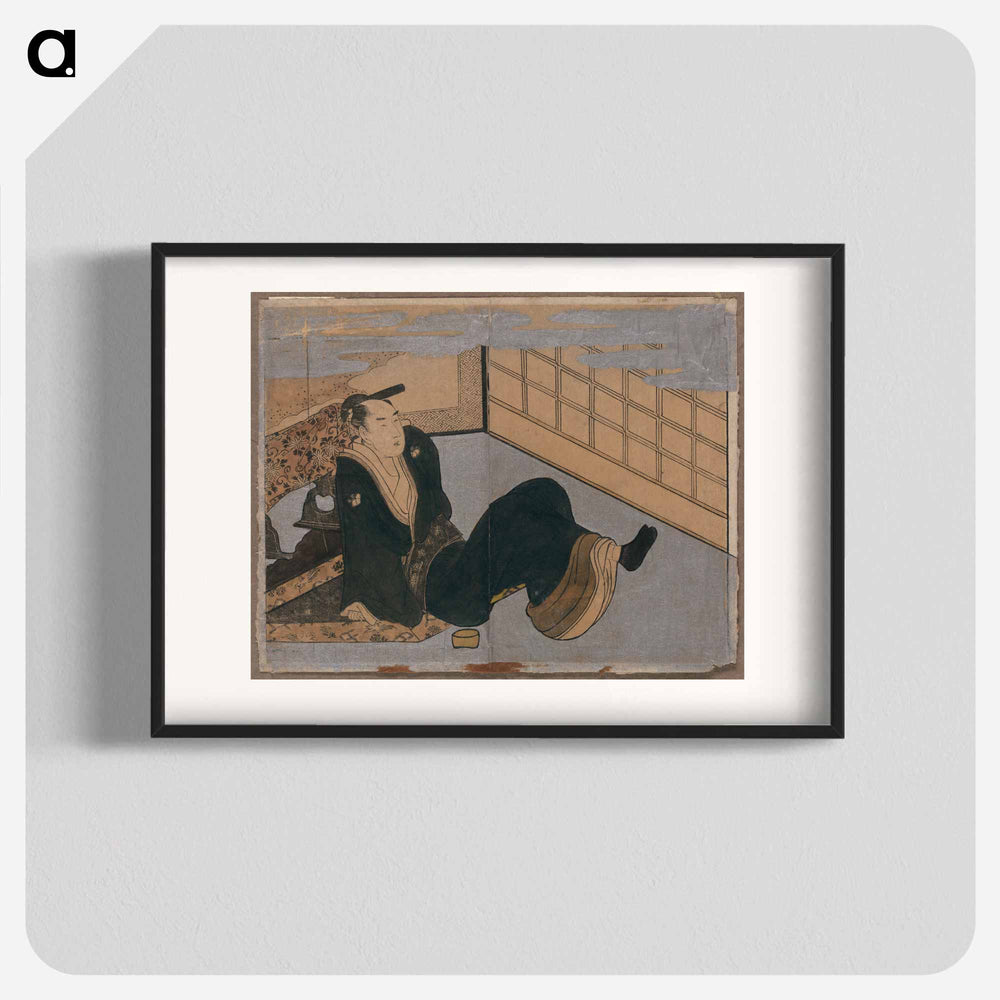 Makura ehon no iichibu - 喜多川 歌麿 Poster.