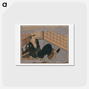 アートポストカード-Makura ehon no iichibu - 喜多川 歌麿 Postcard.