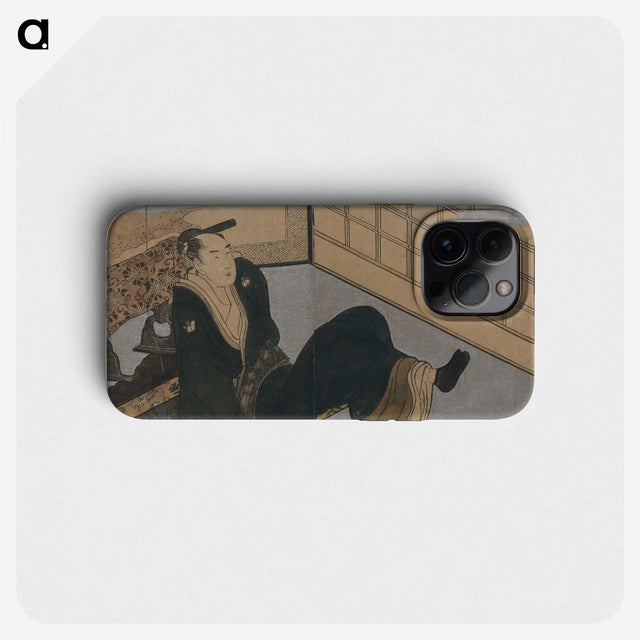 2-100_Kitagawa-Utamaro_phone