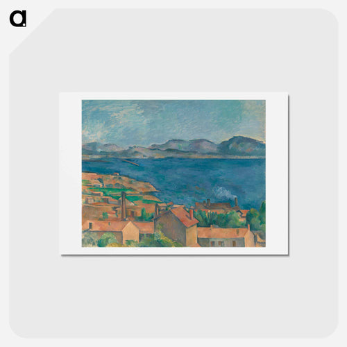 The Bay of Marseille, Seen from L'Estaque - Paul Cézanne Postcard.