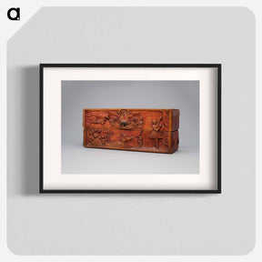 アートポスター-Decorated Wooden Box - ポール ゴーギャン Poster.