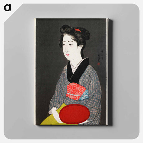 アートパネル-Waitress Holding a Tray
 - セントルイス美術館 Canvas.