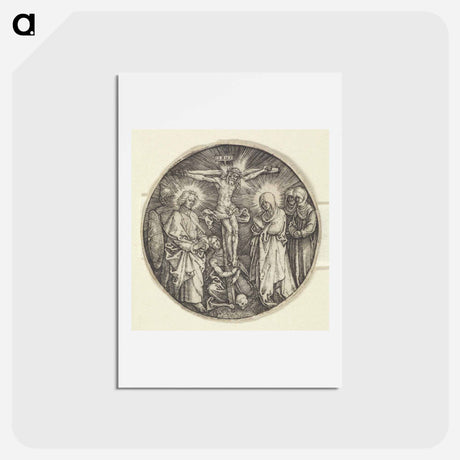 アートポストカード-The Small Crucifixion - アルブレヒト デューラー Postcard.