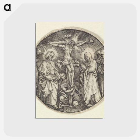 アートポストカード-The Small Crucifixion - アルブレヒト デューラー Postcard.