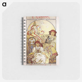 アートメモ帳-The Provincial Exhibition in Ivanchidze - アルフォンス ミュシャ Memo.