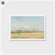 アートポストカード-Landscape, Ile-de-France - カミーユ ピサロ Postcard.