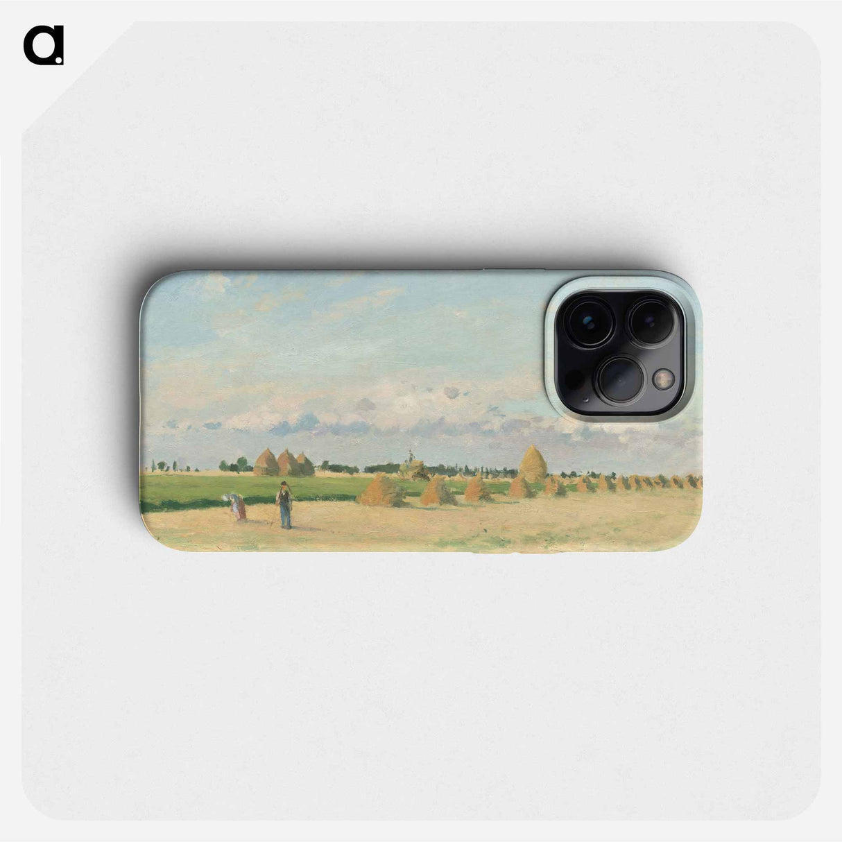 Landscape, Ile-de-France - Camille Pissarro Phone Case.