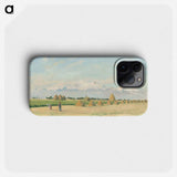 Landscape, Ile-de-France - カミーユ ピサロ Phone Case.