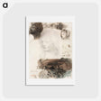 アートポストカード-Sheet of Studies and Sketches - エドガー ドガ Postcard.