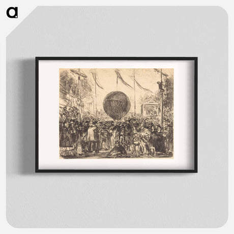 アートポスター-The Balloon - エドゥアール マネ Poster.