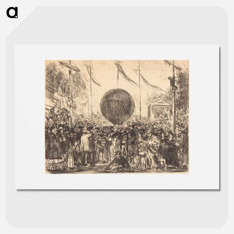 アートポスター-The Balloon - エドゥアール マネ Poster.