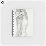 アートメモ帳-Two Nudes Embracing - エドワード バーン ジョーンズ Memo.