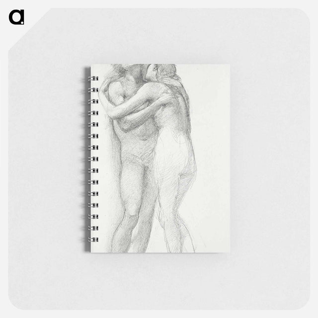 アートメモ帳-Two Nudes Embracing - エドワード バーン ジョーンズ Memo.