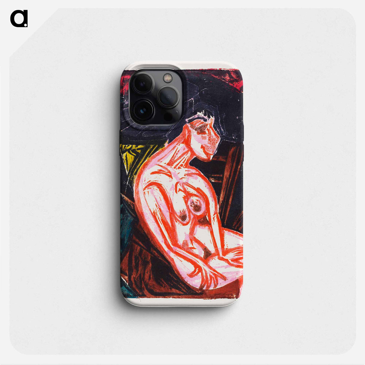 Peter Schlemihl's Wondrous Story: The Beloved - Ernst Ludwig Kirchner Phone Case.