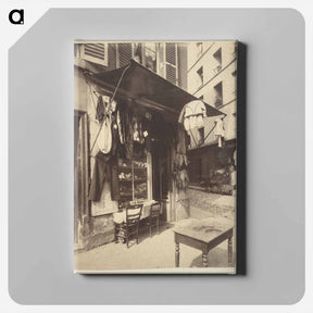 アートパネル-Rue de la Corderie
 - ウジェーヌ アジェ Canvas.