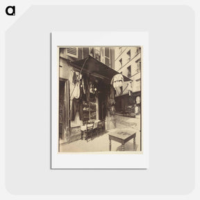アートポストカード-Rue de la Corderie
 - ウジェーヌ アジェ Postcard.