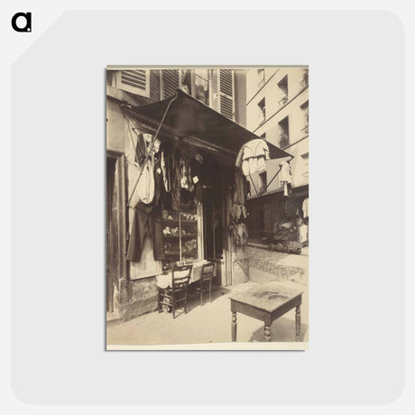 アートポストカード-Rue de la Corderie
 - ウジェーヌ アジェ Postcard.