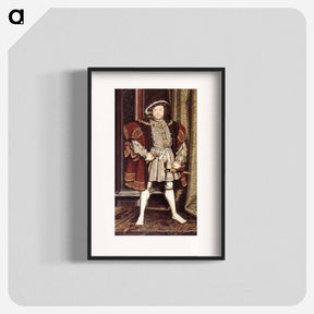 アートポスター-Portrait of Henry VIII - ハンス ホルバイン Poster.