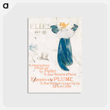 アートポストカード-Elles: Frontispiece - アンリ ド トゥールーズ ロートレック Postcard.