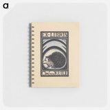 Ontwerp voor een ex libris van C.W. ter Kuile by Julie de Graag - ユリー デ フラーハ Memo.