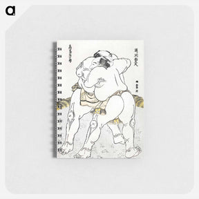 アートメモ帳-Katsushika Hokusai’s sumo wrestlers - 葛飾 北斎 Memo.