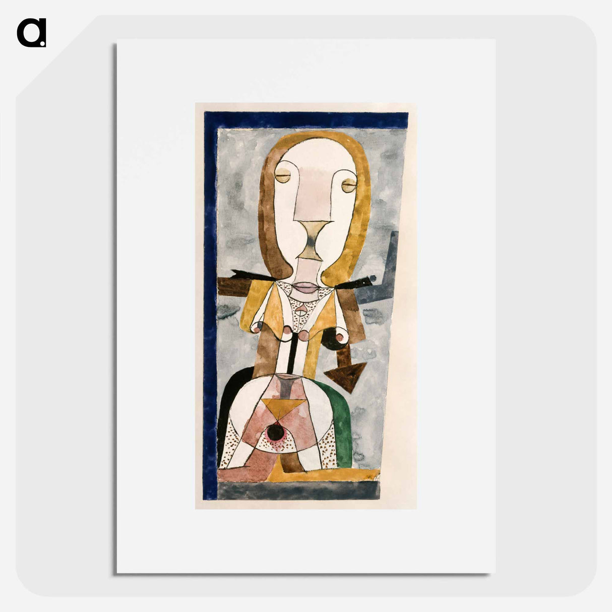 Popular Wall-Painting
 - パウル クレー Poster.