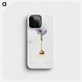 Crocus Sativus - Pierre Joseph Redouté Phone Case.