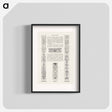 アートポスター-Renaissance Ornament, From The Grammar of Ornament
 - 装飾の文法 Poster.