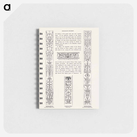 アートメモ帳-Renaissance Ornament, From The Grammar of Ornament
 - 装飾の文法 Memo.