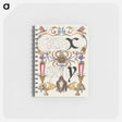 アートメモ帳-Guide for Constructing the Letters x and y from Mira Calligraphiae Monumenta or The Model Book of Calligraphy
 - 書道のお手本 Memo.