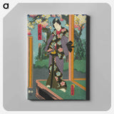 アートパネル-Actor Bando Hikosaburo in the Play Sugawara Denju Tenarai-Kagami
 - 歌川 国貞 Canvas.