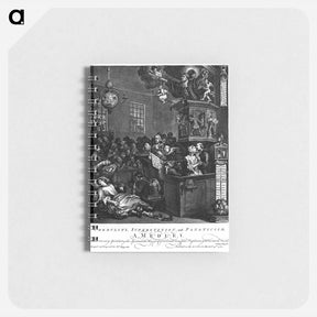 アートメモ帳-Credulity, Superstition, and Fanaticism - ウィリアム ホガース Memo.