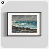 Shore and Surf, Nassau - Winslow Homer Poster.