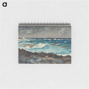 アートメモ帳-Shore and Surf, Nassau - ウィンスロー ホーマー Memo.