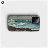 Shore and Surf, Nassau - Winslow Homer Phone Case.