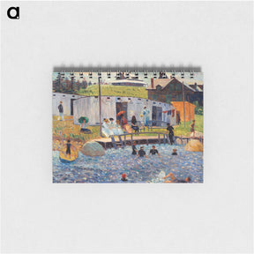 アートメモ帳-The Bathing Hour, Chester, Nova Scotia
 - バーンズ・コレクション Memo.